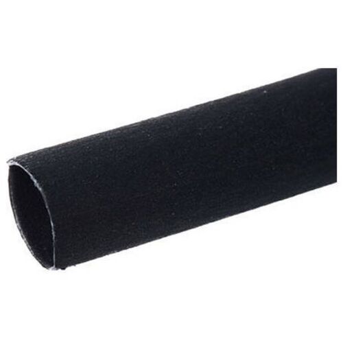 Dual Wall Heat Shrink Polyolefin with Adhesive Tubing Black 1.2M