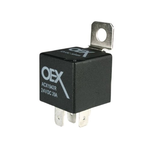 Mini Relay 24V Normally Open 20A - Resistor Protected - ACX1942RBL