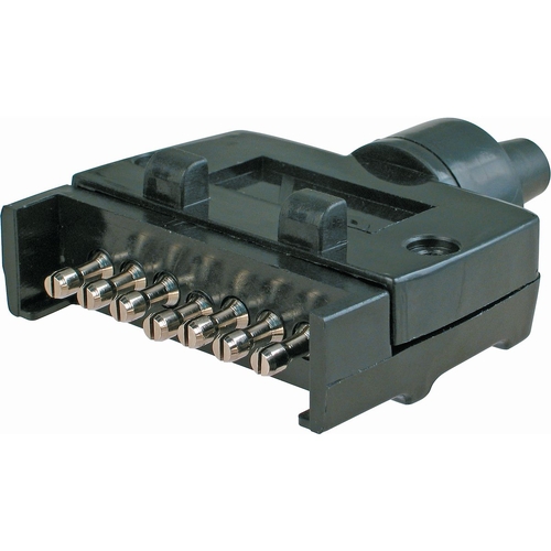 OEX Trailer Plug 7 Pin Flat Plastic