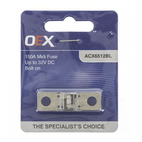 Midi Fuse, 150A Bolt On - Single Pack