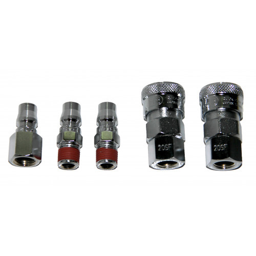 5Pc Air Fitting Kit (Nitto Style)