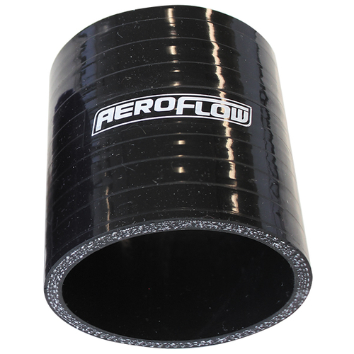Gloss Black Straight Silicone Hose 1-1/4" (32mm) I.D 3" (76mm) Length - AF9201-125