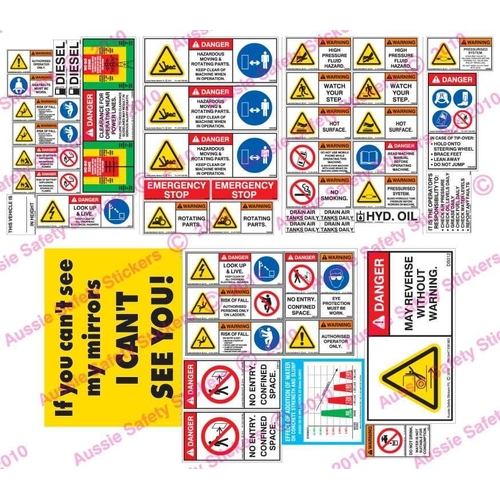 Concrete Agitator/Mixer Sticker - AGISK
