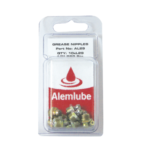 Grease Nipple Pack 1/8 BSP Straight