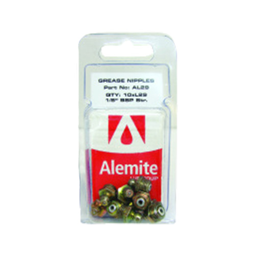 Grease Nipple Pack 1/8 Bsp 90Deg - ALA44