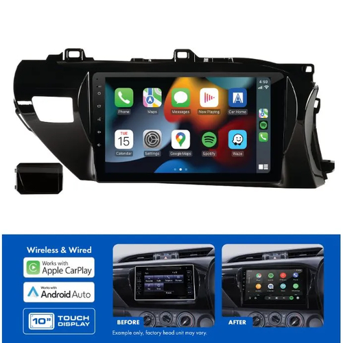 10" Multimedia Receiver T/S Toyota Hilux (2015-2020) - AMATO2
