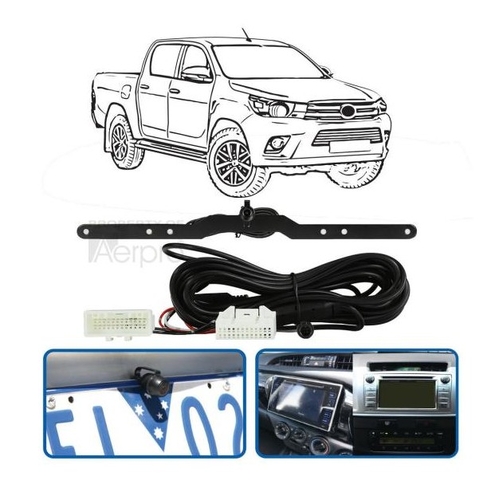 Hilux 2015-2019 Reverse Camera Kit - APVTY12C