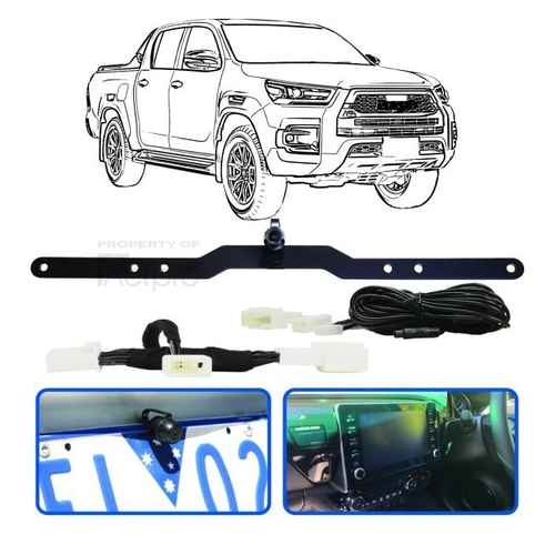 Hilux 2020-2025 Reverse Camera Kit - APVTY15C