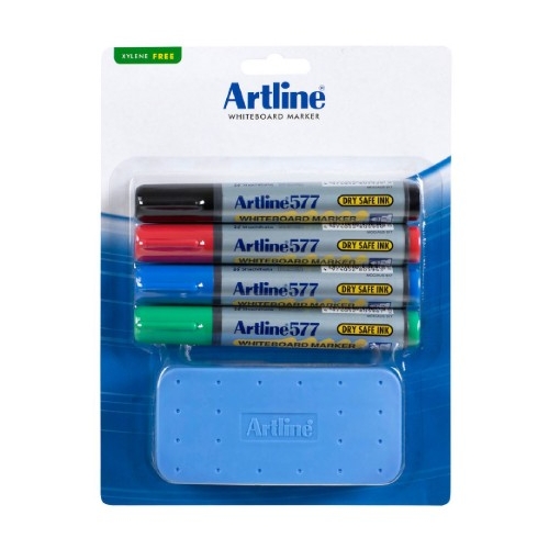 Artline 577 Whiteboard Marker Starter Kit - AR157781SK