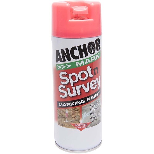 Spot Spray Anchor Red Fluroescent