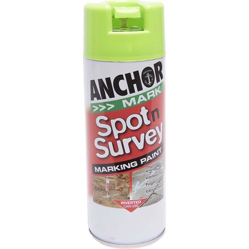 Spot Spray Anchor Green Fluroescent