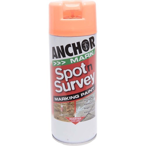 Spot Spray Anchor Orange Fluroescent