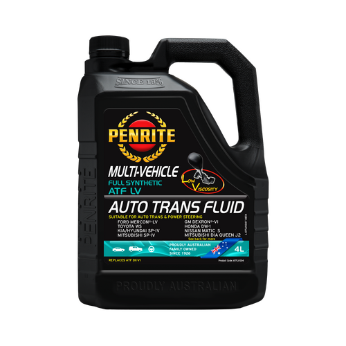 Automatic Transmission Fluid LV 4L (Full Synthetic) - ATFLV004
