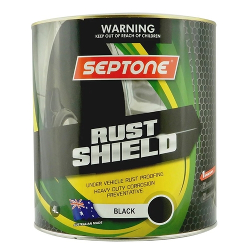 Septone Rust Shield Under Vehicle Rust Proofing Black 4L AURU4 - AURU4