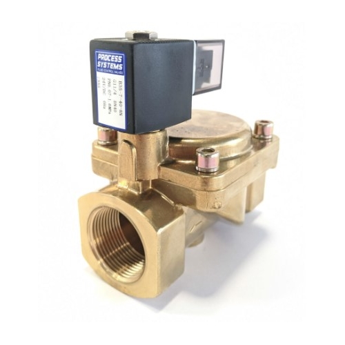 3/4" BSP Brass Normally Closed Solenoid Valve 0.3-16 Bar 24v DC NBR