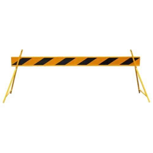 Yellow Barrier Board with Legs