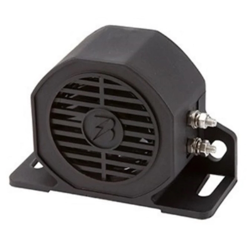 Baxters Reverse Alarm Self Adjusting Beep Sound 12-24V, 82-102dB Black Nylon Material IP67