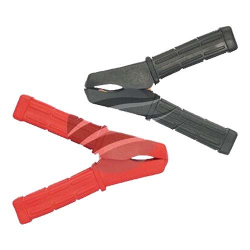 Packet 2 Battery Clamps Insulated Black & Red Clamps 100Amp