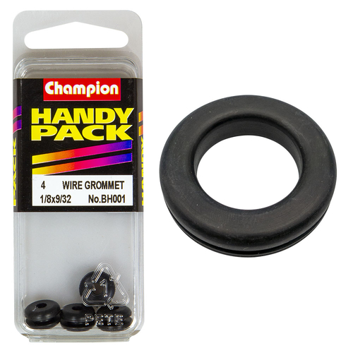 Handy Pack Rubber Wiring Grommet 1/8x9/32" CWG