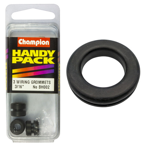 Handy Pack Rubber Wiring Grommet 3/16x5/16" CWG