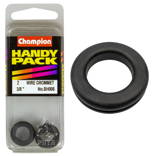 Handy Pack Rubber Wiring Grommet 3/8x1/2" CWG