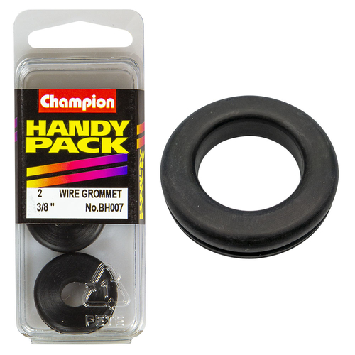 Handy Pack Rubber Wiring Grommet 3/8x3/4" CWG