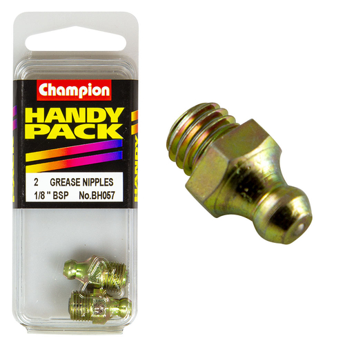 Handy Pack Grease Nipples 1/8"BSP Straight CN