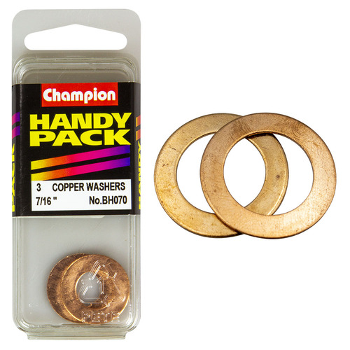Handy Pack Copper Washers 20g 7/16"x13/16" Flat CWC