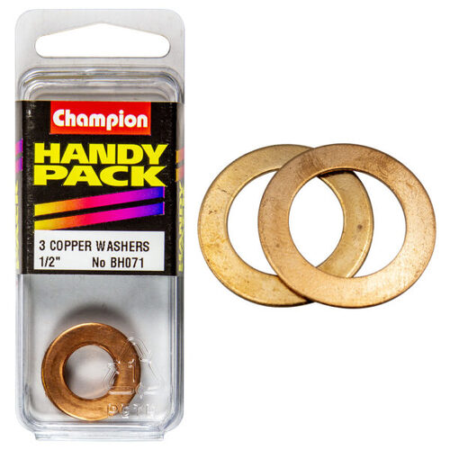 Handy Pack Copper Washers 20g 1/2"x7/8" Flat CWC