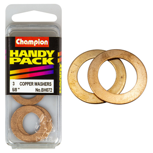 Handy Pack Copper Washers 20g 5/8"x1"Flat  CWC