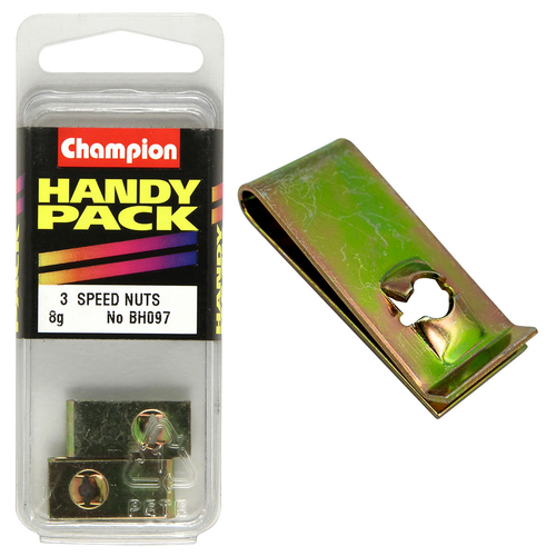 Handy Pack Speed Nuts Captive U Type 8g x 31/32x7/16" SPIRE