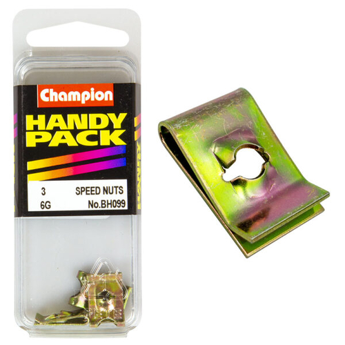 Handy Pack Speed Nuts Captive U Type  6g x 21/32x7/16" SPIRE
