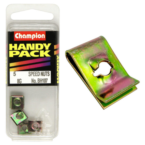 Handy Pack Speed Nuts Captive U Type 8g x 13/32x11/32" SPIRE