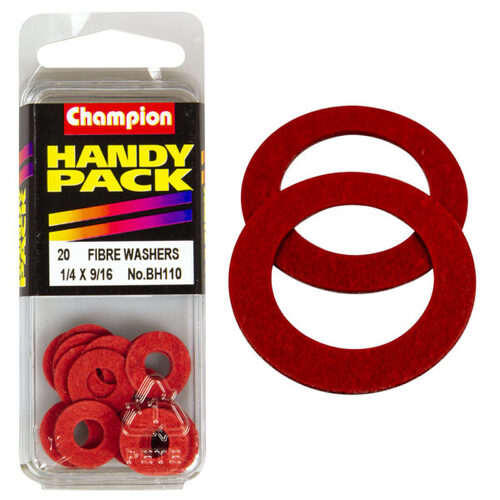 Handy Pack Fibre Washer (1/32"thick) 1/4x9/16" CFW