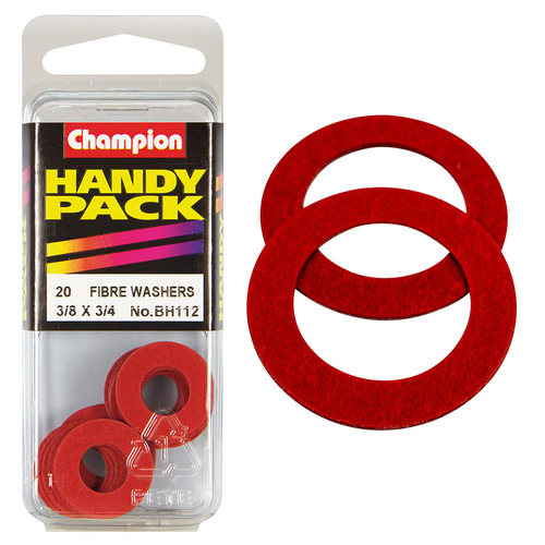 Handy Pack Fibre Washer (1/32"thick) 3/8x3/4" CFW