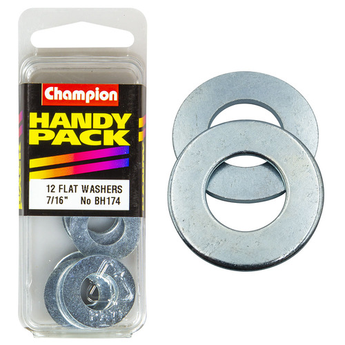Handy Pack Flat Steel Washer 7/16" CWS