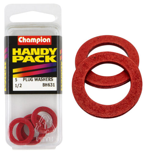 Handy Pack Washers-Flat-Fibre-1/2? X 3/4? X 3/32-Red