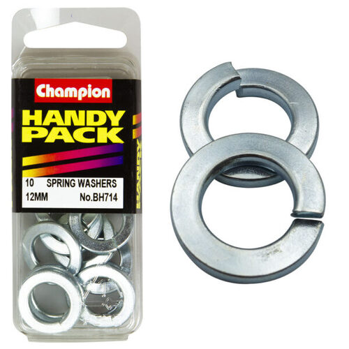 Handy Pack Spring Washer 12mm Flat WIS