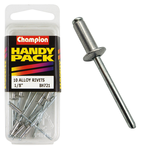 Handy Pack Aluminium Blind Rivet 1/8" medium CAR