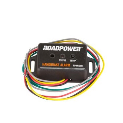 Roadpower Hand Brake Alarm 12/24V 5 Wire Hookup; 82mm(L) x 38mm(W) x 21mm(H)