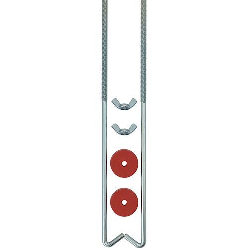 Battery Hold Down J Hook 2pc 10"