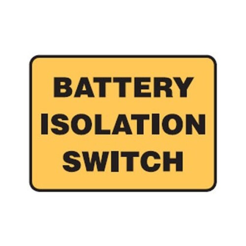 Battery Isolation Switch Machinery 180X180