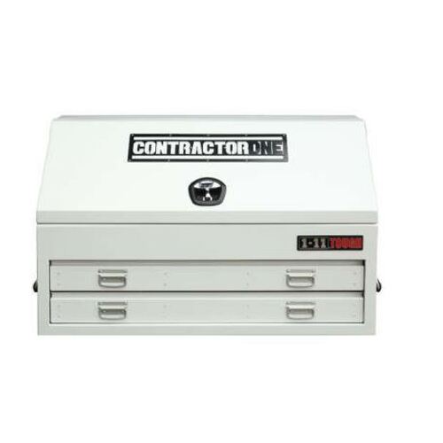 Steel BKAT ContractorOne Truck Box White 1-11 With Draws