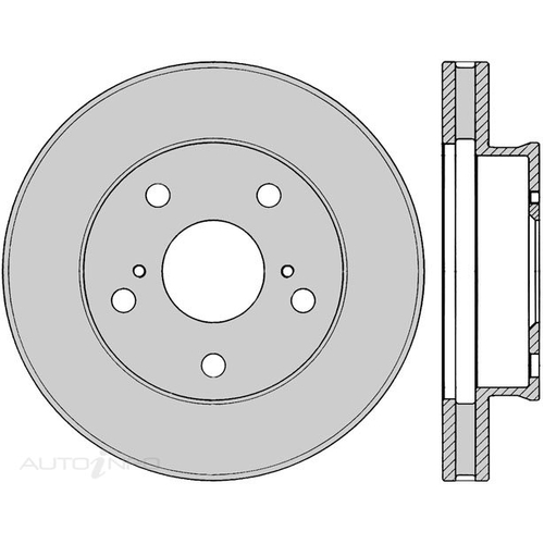BRAKE ROTORS 255MM