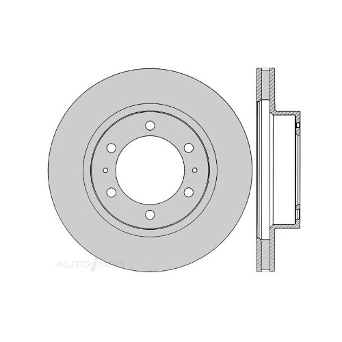 Disc Rotors Hilux with VSC 319MM