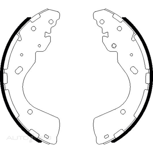 BENDIX BONDED SHOE SET