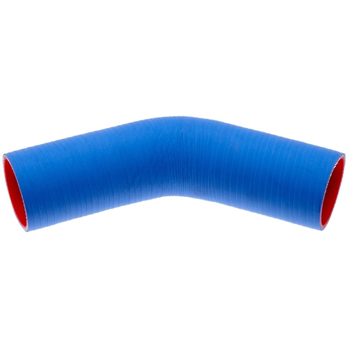 Silicone Hose 45 Deg 2.50 Blue