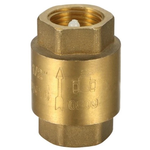 Brass Spring Check Valve 1/2" PN16 - BSPCV15