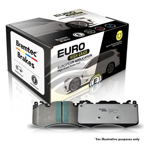 Euro-Line HD Brake Pads Set Jaguar XF 3.0D 2010-