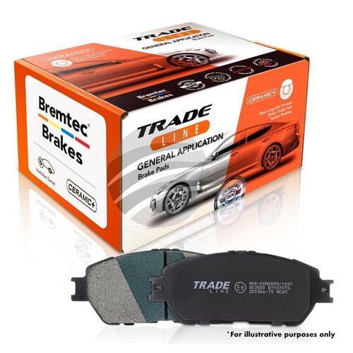 Tradeline Brake Pad Set Rear Subaru Tribeca 2006-
